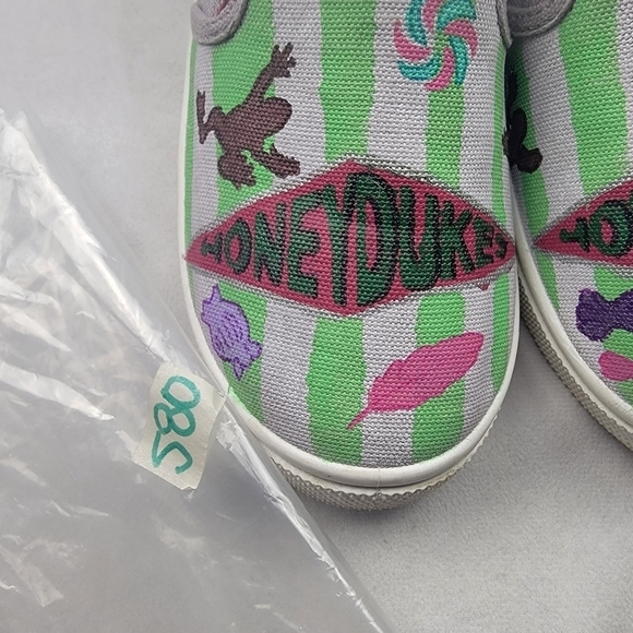 Cat & Jack Harry Potter Honeydukes slip on canvas kids shoes Size 3 - Picture 7 of 7